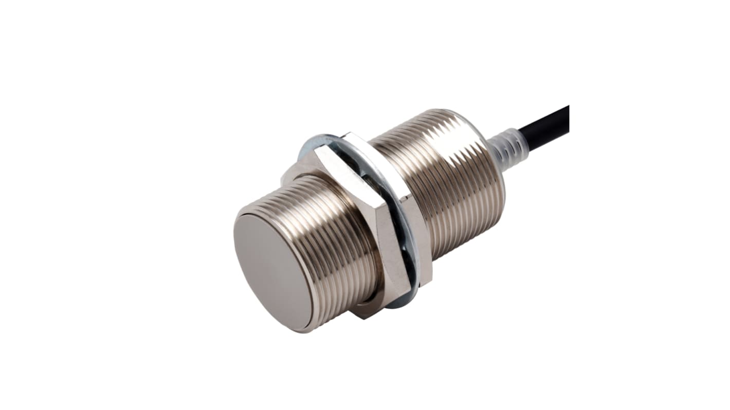 Omron Inductive Barrel-Style Inductive Proximity Sensor, M30 x 1.5, 15 mm Detection, PNP Output