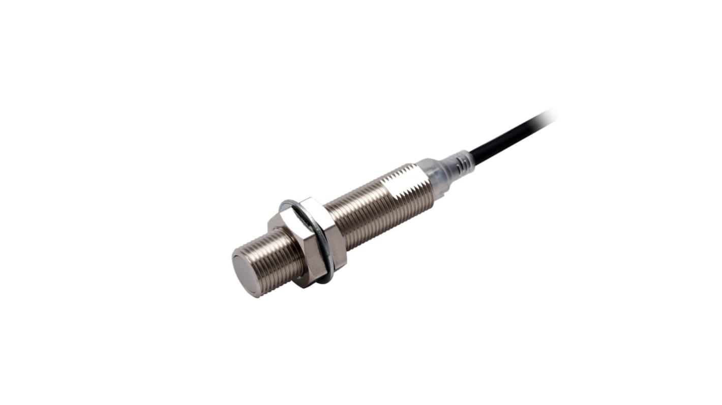 Rs-Online Sensore di prossimità Cilindro filettato Omron M12 rilevamento 4 mm 10 → 30 V CC