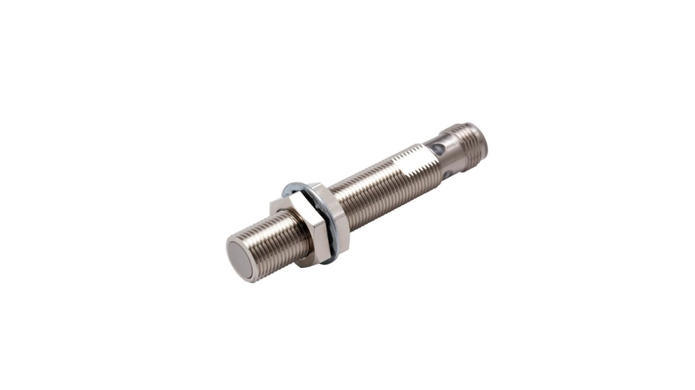 Rs-Online Sensore di prossimità Cilindro filettato Omron M12 rilevamento 4 mm 10 → 30 V CC