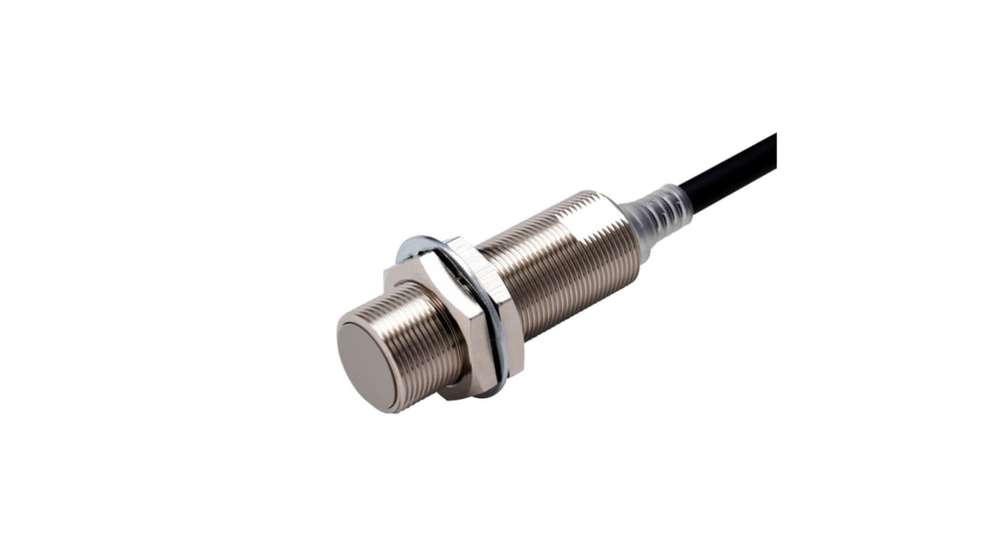 Rs-Online Sensore di prossimità Cilindro filettato Omron M18 rilevamento 8 mm 10 → 30 V CC