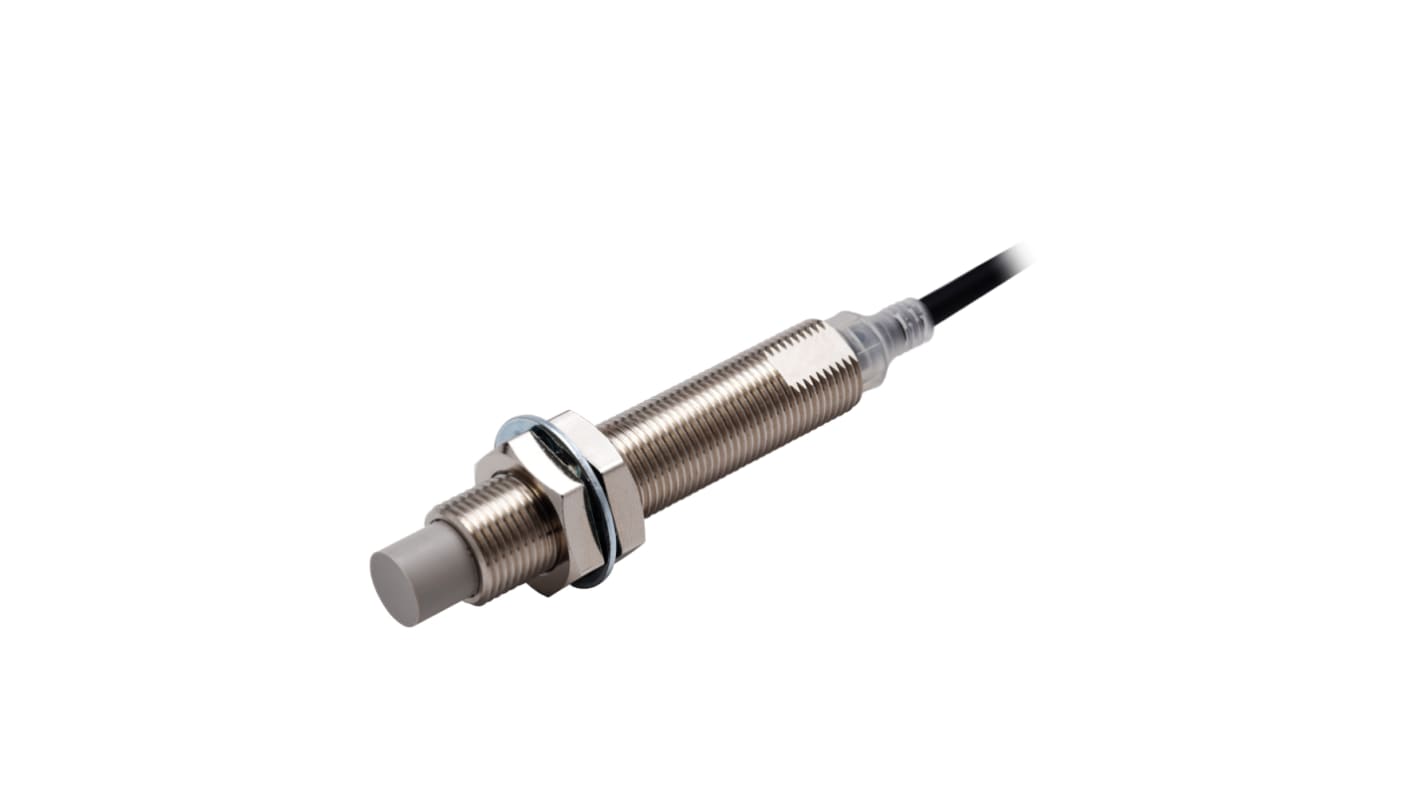 Rs-Online Sensore di prossimità Cilindro filettato Omron M12 rilevamento 8 mm 10 → 30 V CC