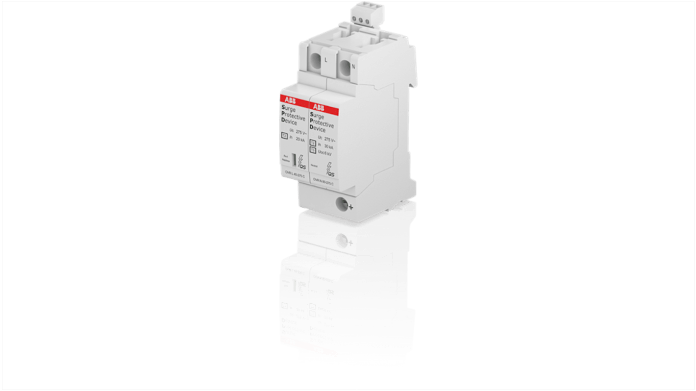 Protector industrial contra transitorios Fase2, 100kA, 1,5kV 2CTB