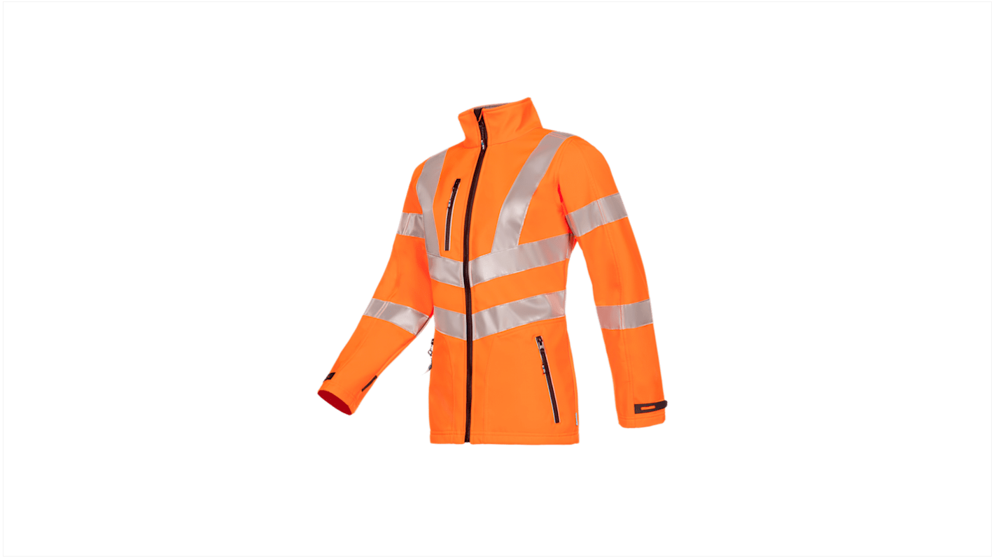 Sioen Jerica Orange Women Hi Vis Jacket, M