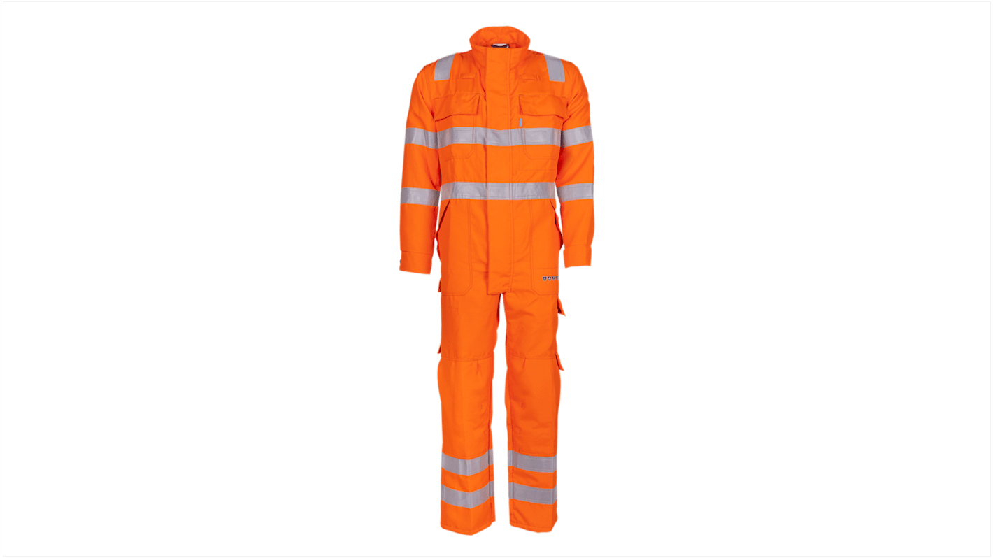 Sioen Arc Flash Coveralls, 42 in Hi-Vis