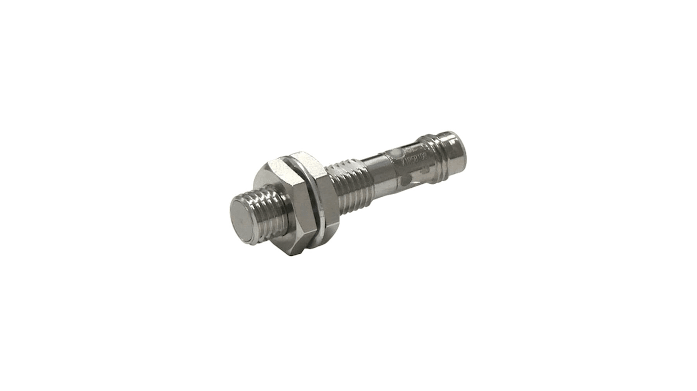Rs-Online Sensore di prossimità Cilindro filettato Omron M8 rilevamento 2 mm 10 → 30 V CC