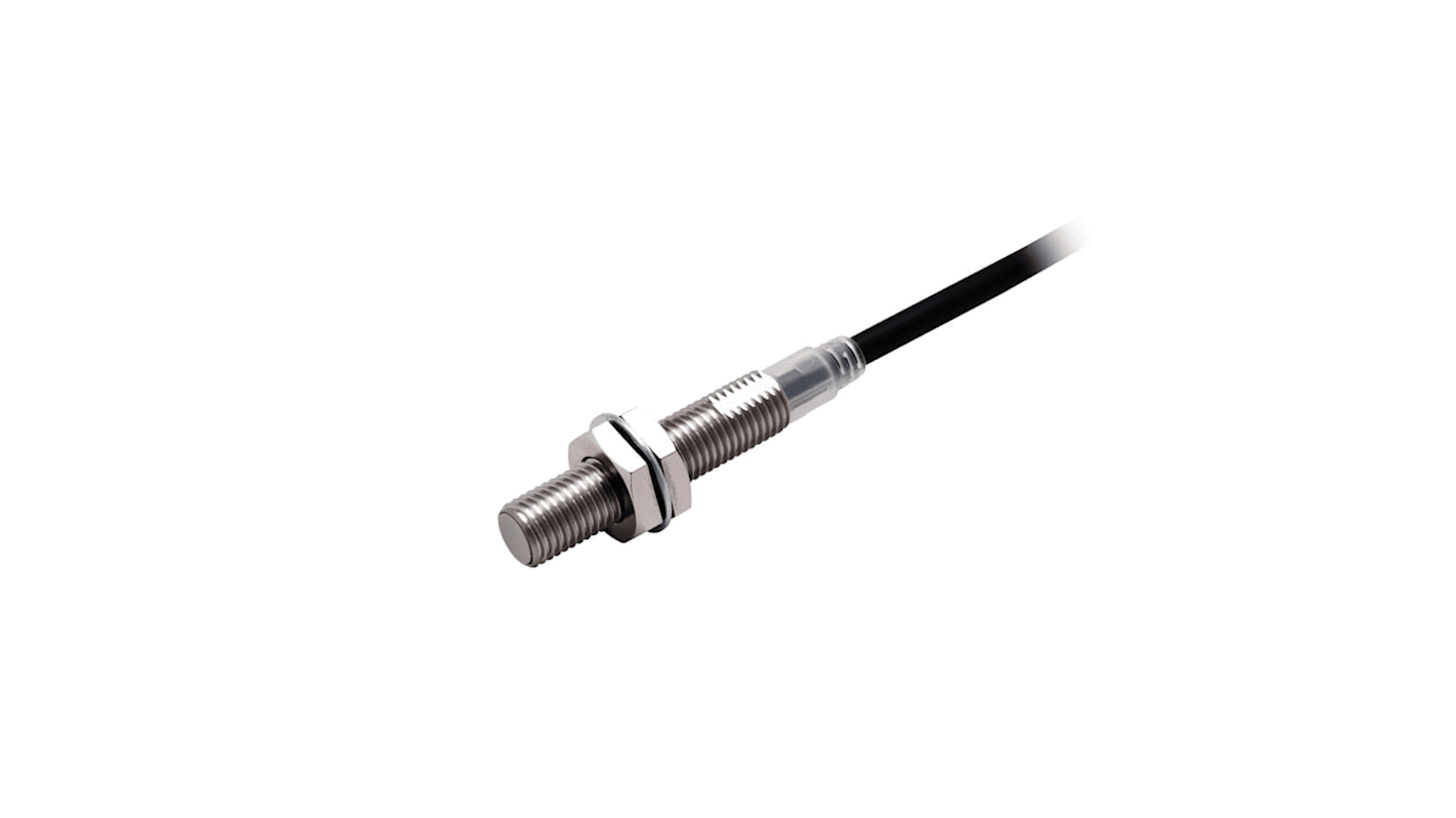 Rs-Online Sensore di prossimità Cilindro filettato Omron M8 rilevamento 2 mm 10 → 30 V CC
