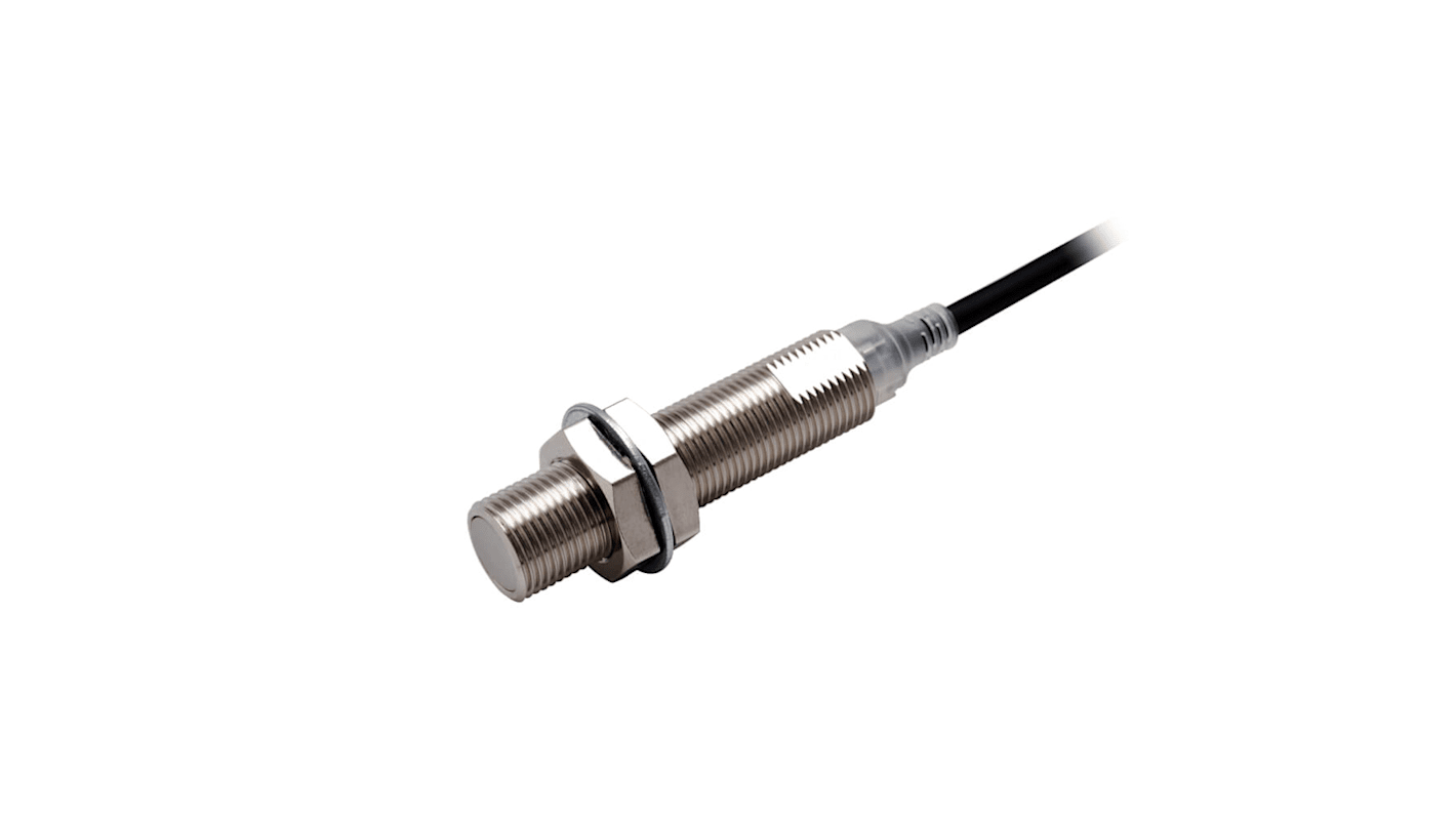 Rs-Online Sensore di prossimità Cilindro filettato Omron M12 rilevamento 4 mm 10 → 30 V CC