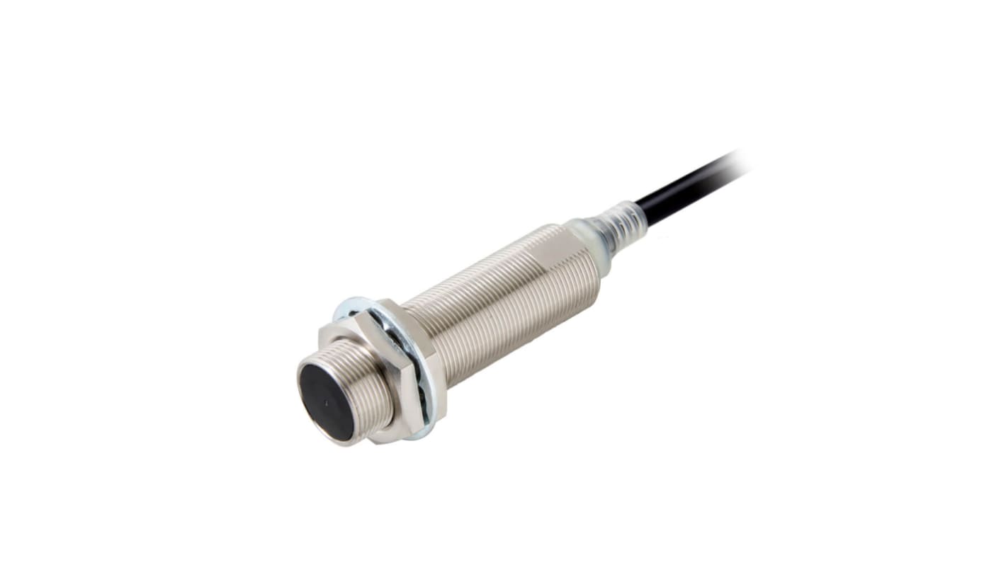 Rs-Online Sensore di prossimità Cilindro filettato Omron M18 rilevamento 8 mm 10 → 30 V CC