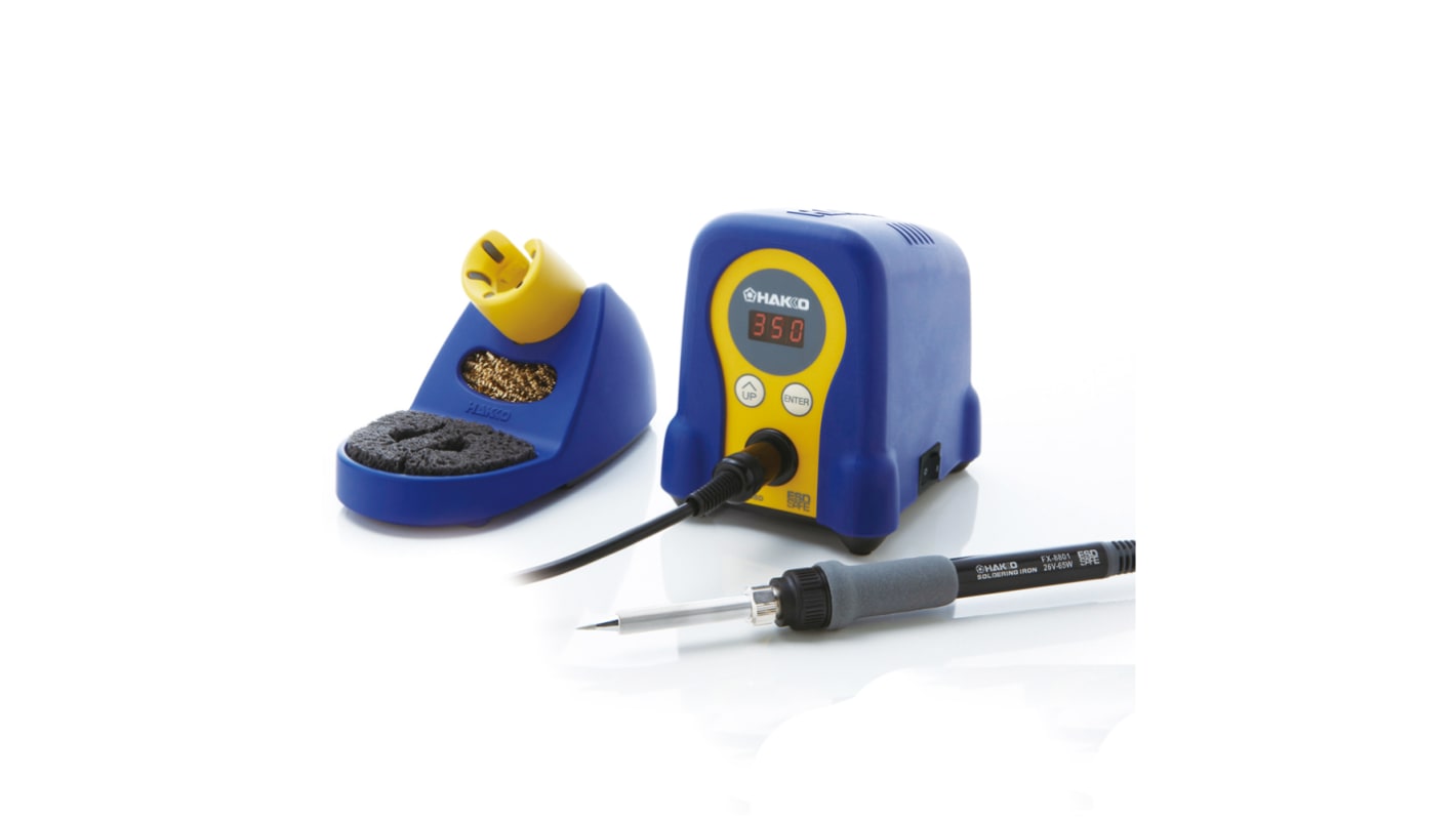 Hakko 焊台, 70W, 230V 交流, 烙铁头480°C, 用于焊接, Fx-888D