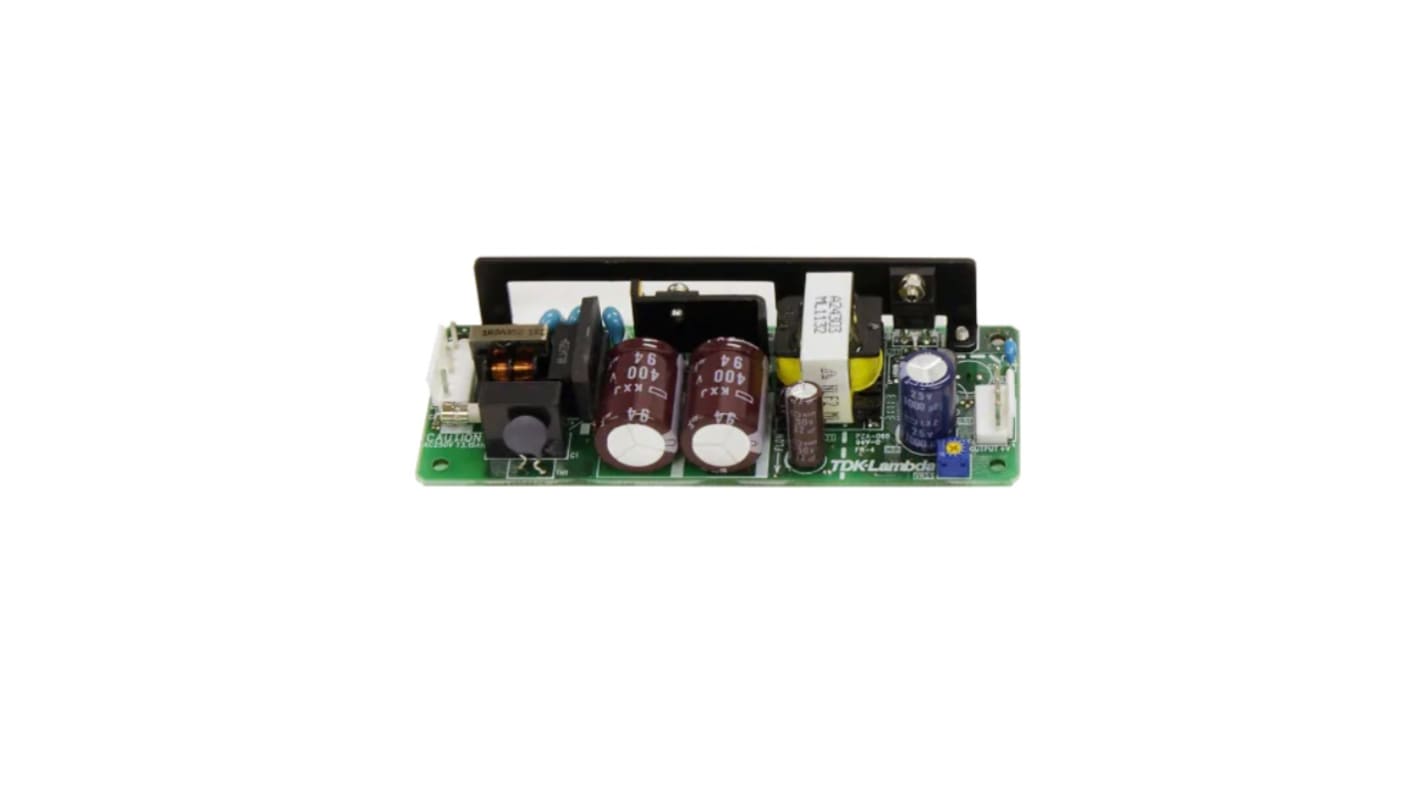 TDK-Lambda AC-DC Power Supply, ZWS50B-24/A, 24V dc, 2.1A, 50.4W, 1 Output, 85 → 265V ac Input Voltage