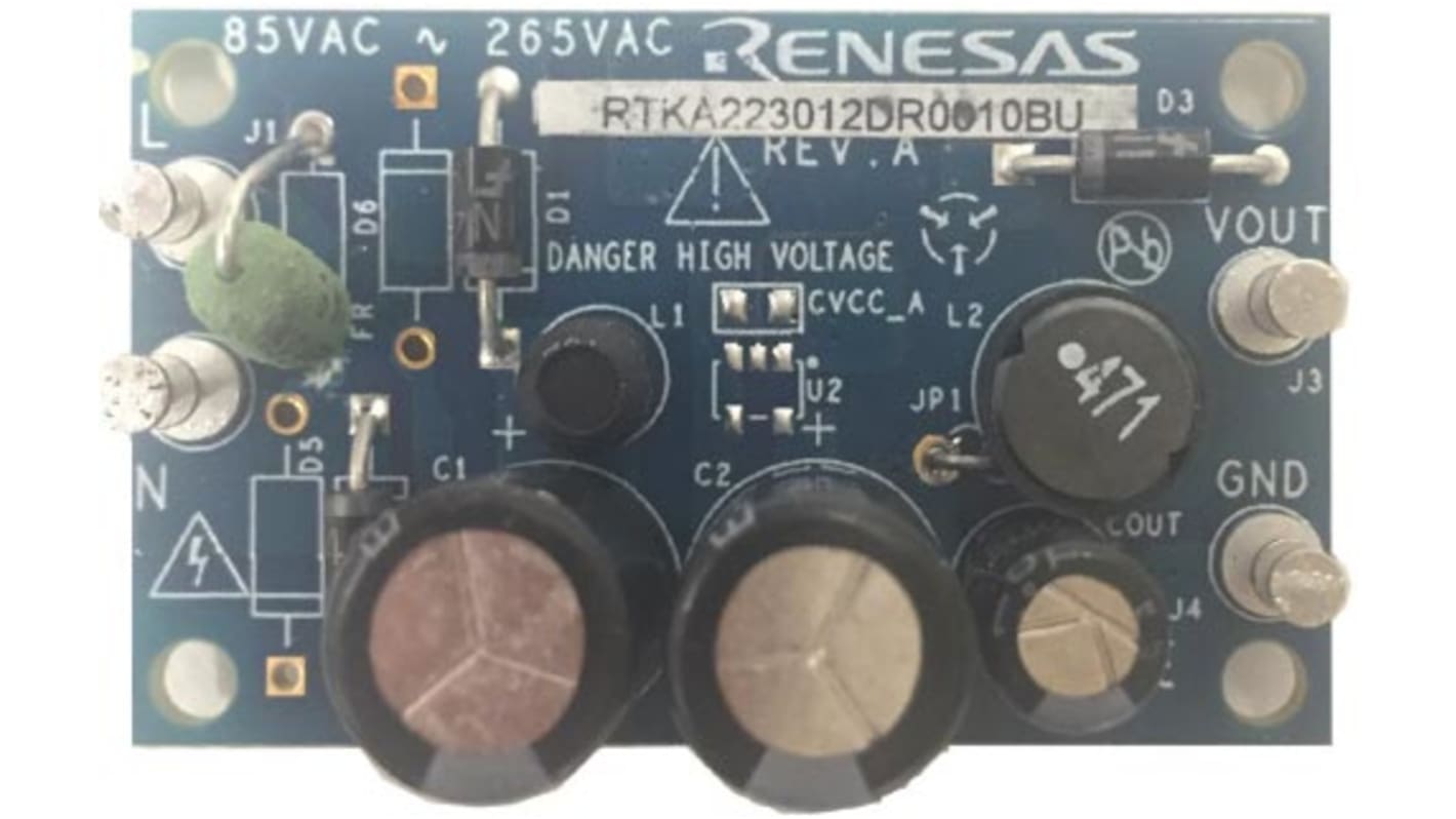 Renesas Electronics 降压转换芯片, 85 V至5 V输出, 最大150mA输出