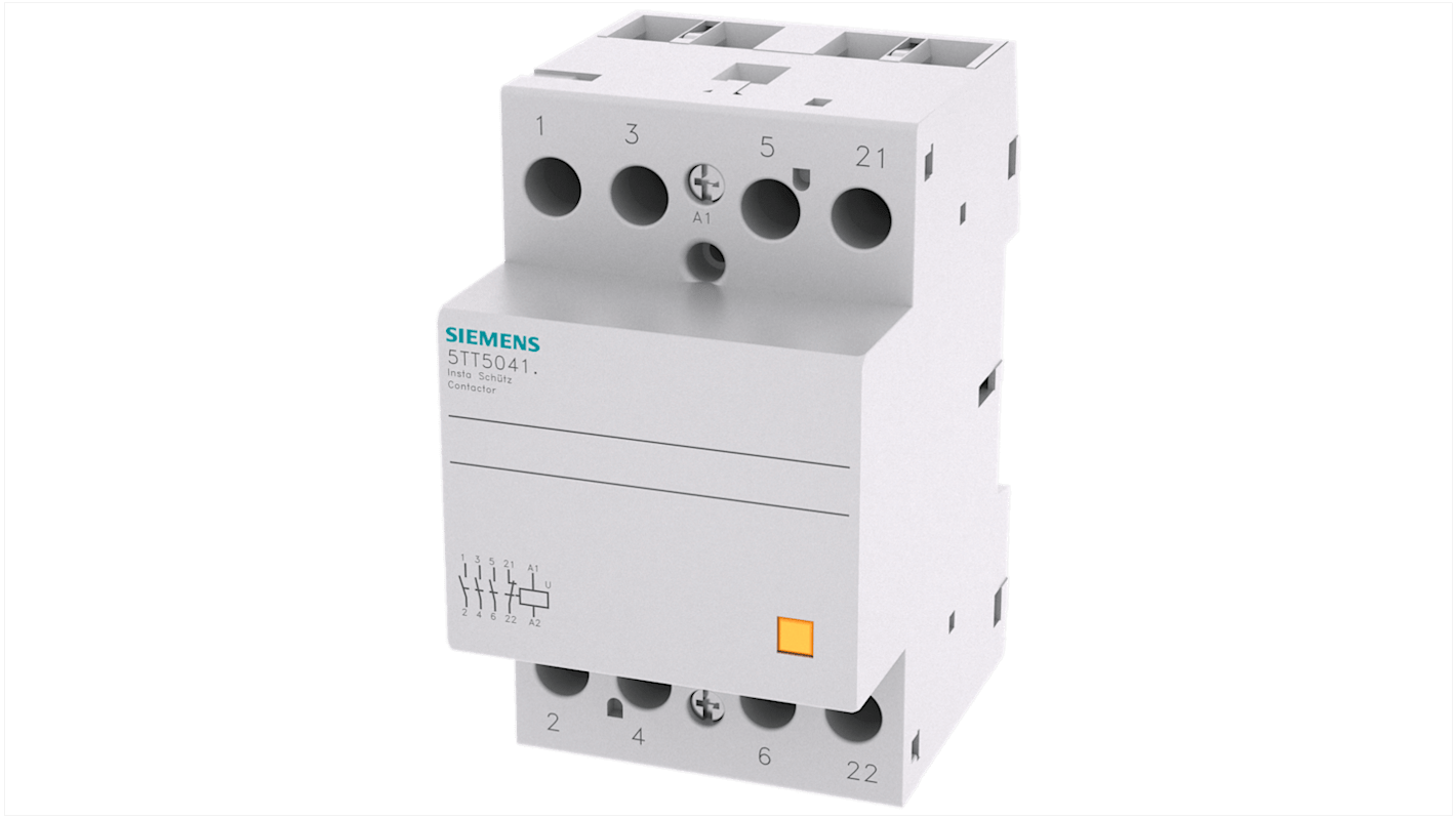 Stycznik 230 V Siemens 4 kW 40 A 3NO/1NC 5TT5841-2
