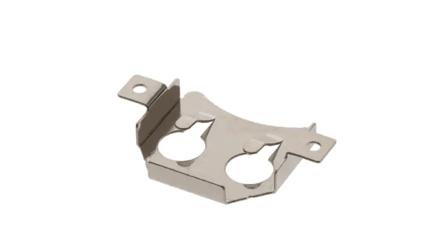 Clip per batteria CR1220 superficiale, contatti Linguetta