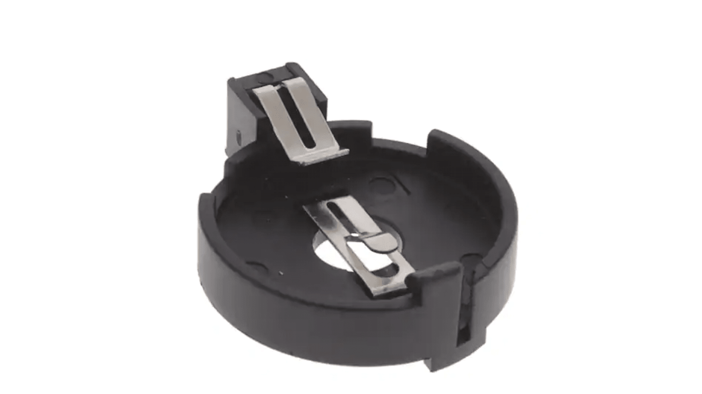 RS PRO 2032 Battery Battery Holder, Leaf Spring Contact