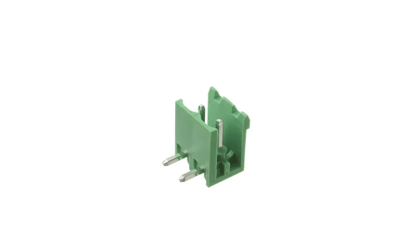 RS PRO, 5mm Pitch, 2 Way, Pluggable Terminal Block, Header, Through Hole