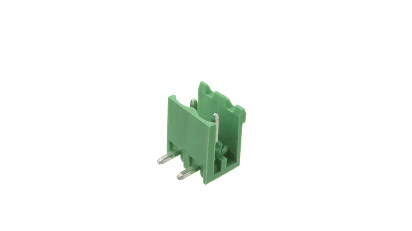 RS PRO, 5.08mm Pitch, 2 Way, Pluggable Terminal Block, Header, Through Hole