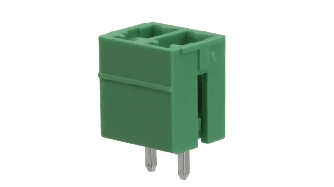 RS PRO 3.5mm Pitch 2 Way Pluggable Terminal Block, Header, Through Hole
