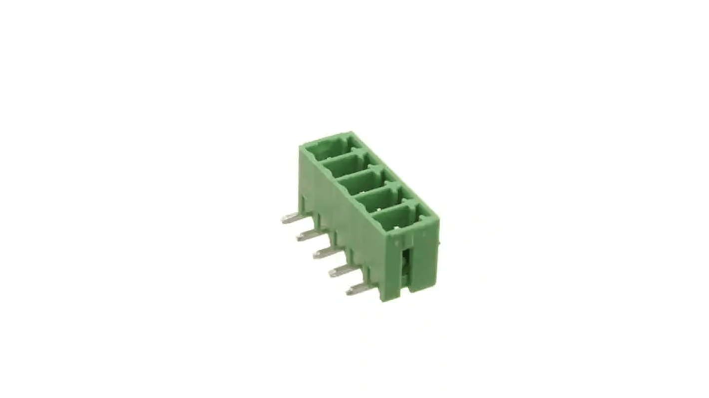 RS PRO, 3.81mm Pitch, 5 Way, Pluggable Terminal Block, Header, Through Hole