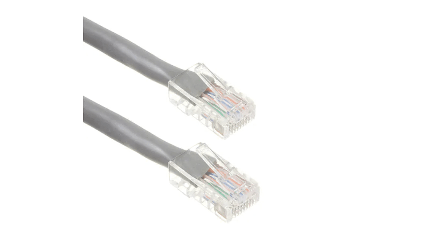 Kabel Ethernet Cat6 długość 3m Z zakończeniem RS PRO PVC l. żył: 7/0.20 średnica 5.9mm