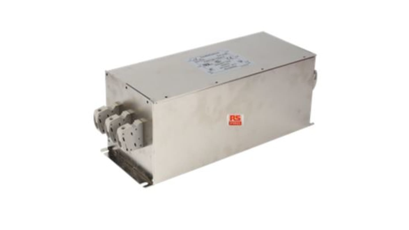 RS PRO 三相EMC滤波器, 150A, 520 V 交流, 底盘安装