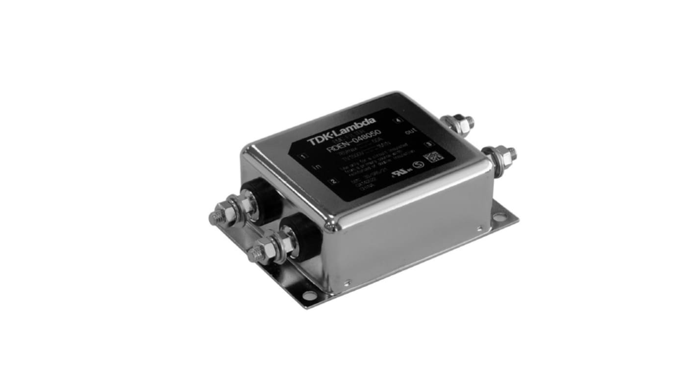 RDEN-048050 | TDKラムダ EMCフィルタ, 50A, 48 V dc, 単相 RDEN-048050 | TDKラムダ EMCフィルタ, 50A, 48 V dc, 単相