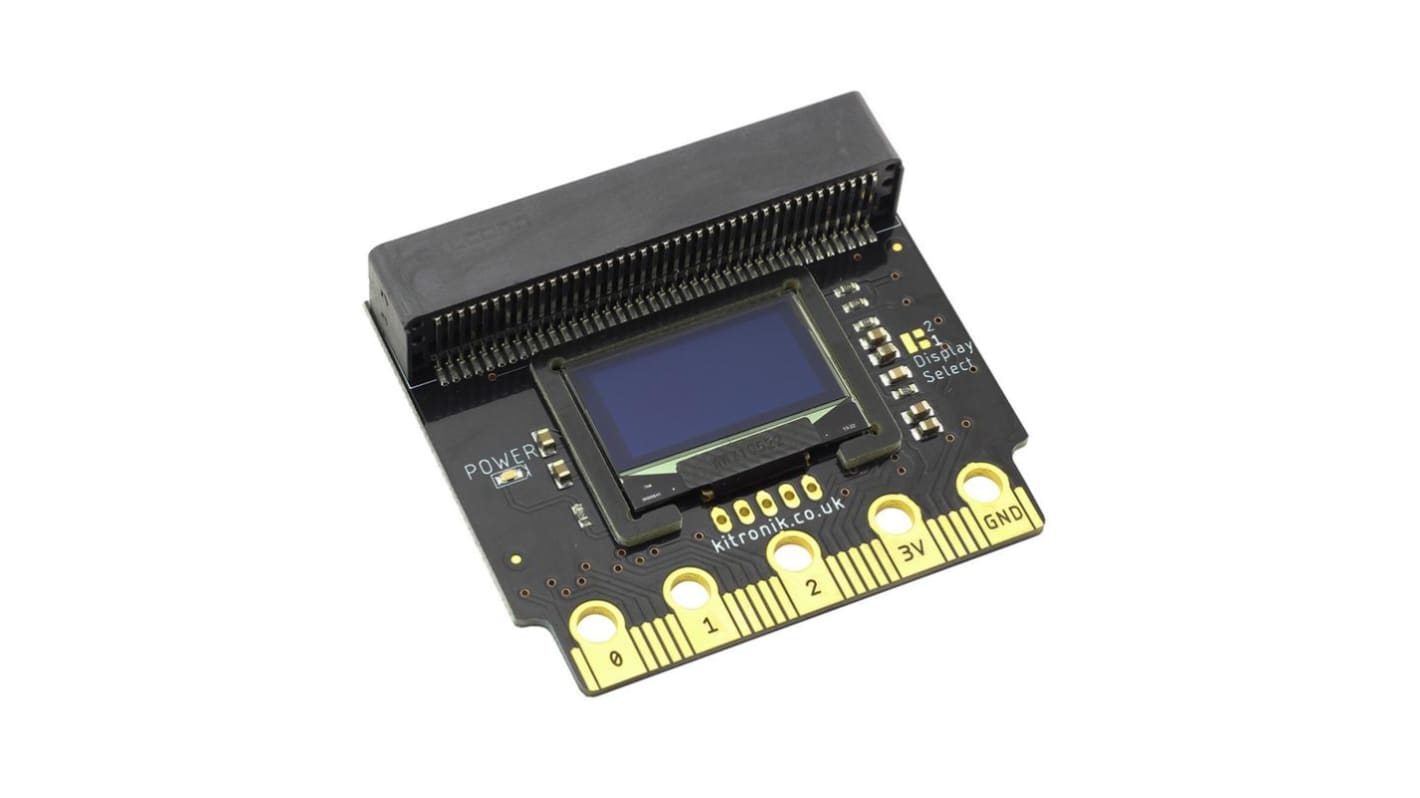 BBC micro:bit56115KitronikKitronik: WYŚWIETLANIE grafiki128 wyświetlacz OLED 128x64 dla BBC micro:bit