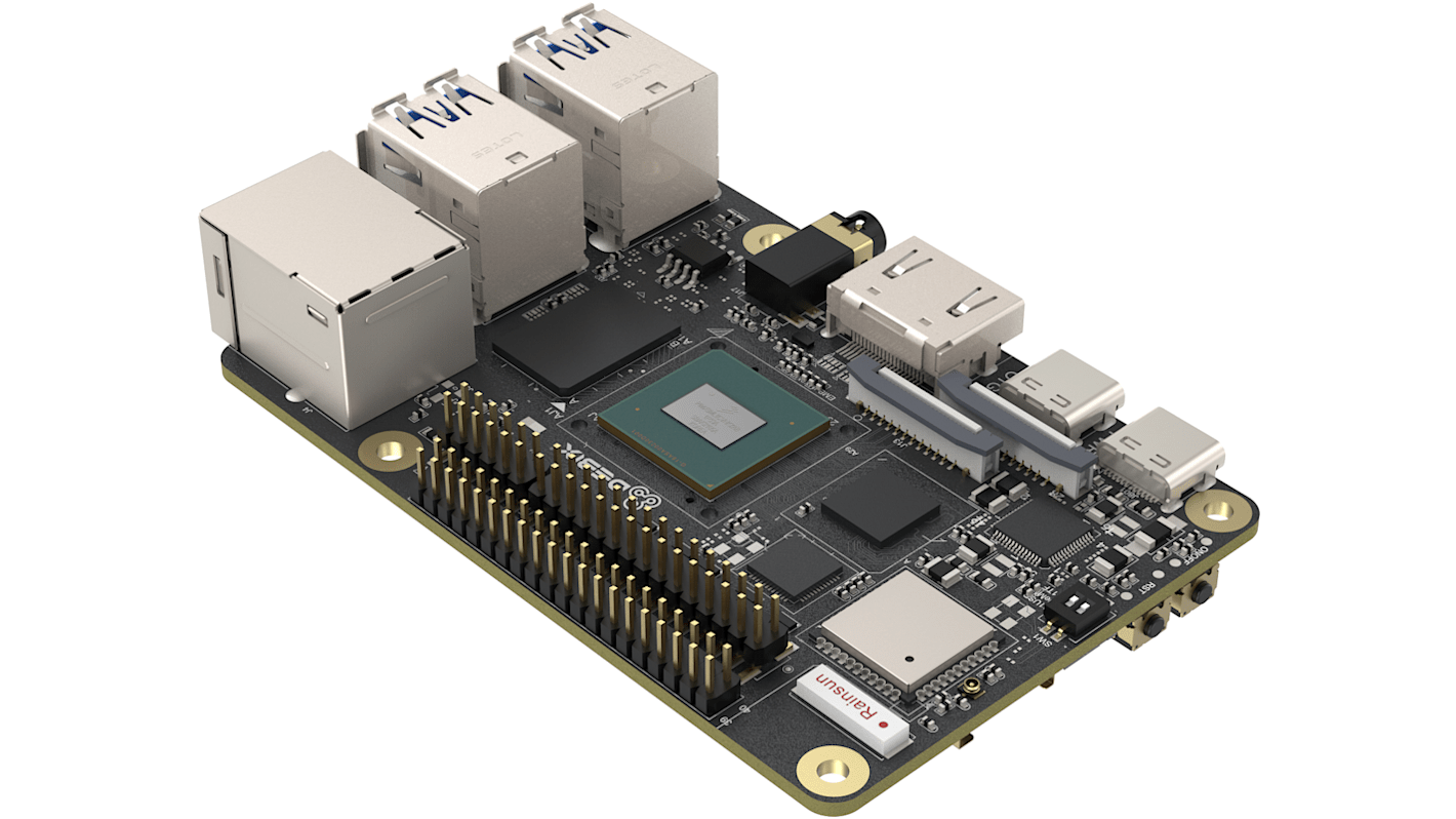 Jednodeskový počítač ARM Cortex A-53 podporovaná paměť 1x LPDDR4x