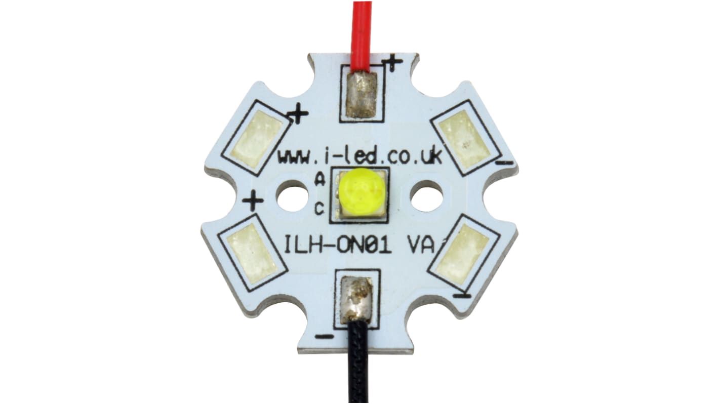Kruhové pole LED IHH-BW01-DEBL-SC221-WIR200. barva Tmavě modrá Intelligent Horticultural Solutions 1300mW
