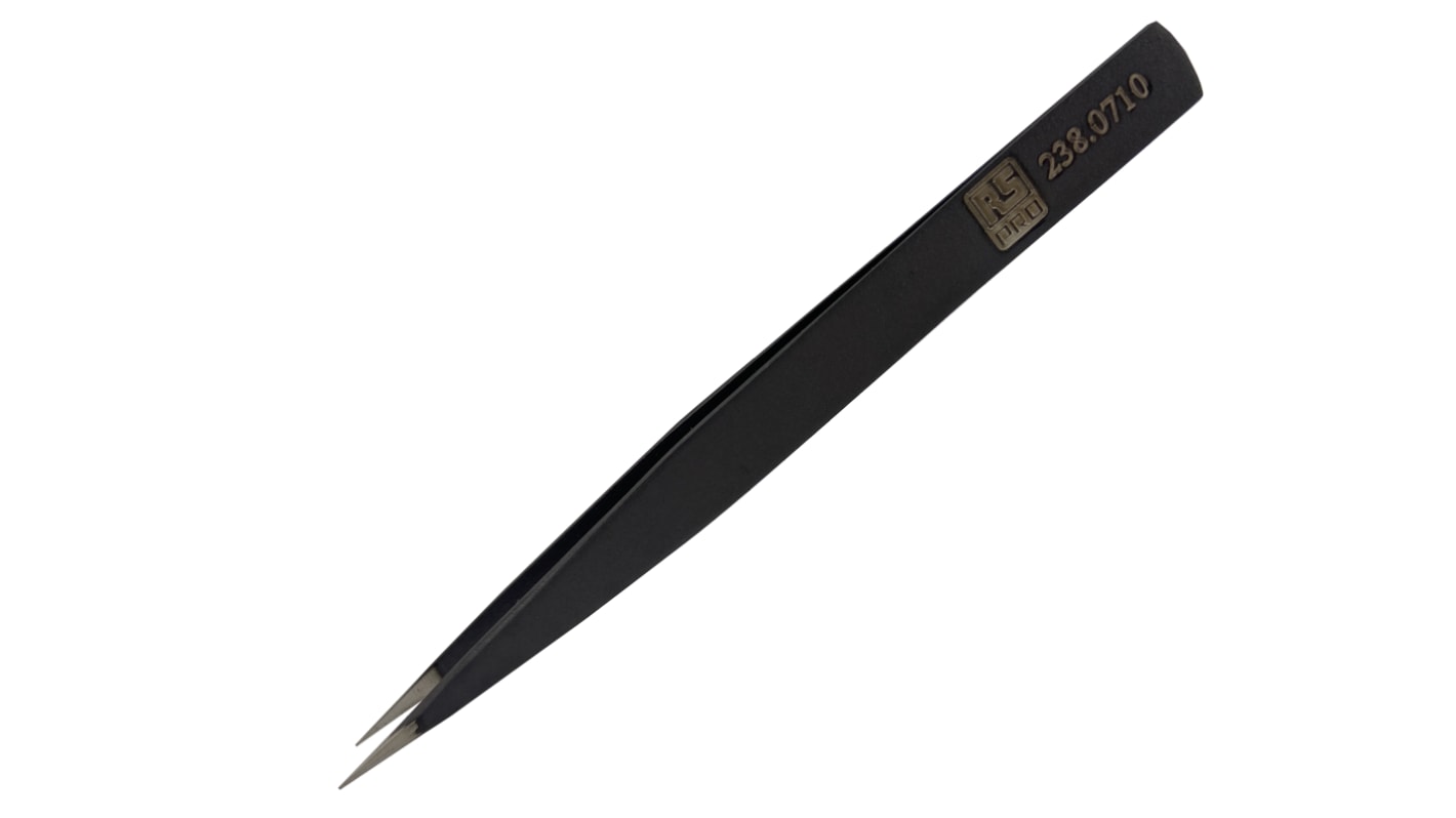 Pinza, RS PRO, , Antimagnético, Acero Austenítico con Bajo Contenido en Carbono AAESD, Sí
