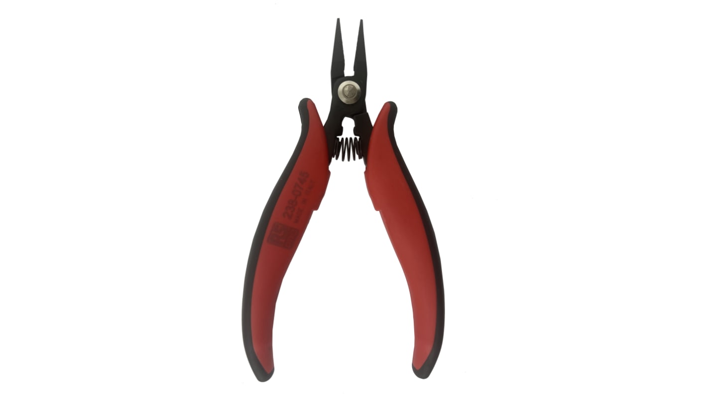 RS PRO Spitzzange / Backen 19mm , gebogen 146 mm