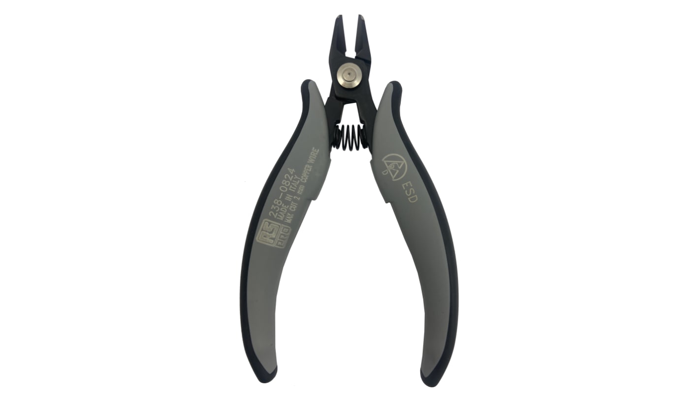 RS PRO Seitenschneider 138 mm / Backen 10mm, Schneidleistung 2mm