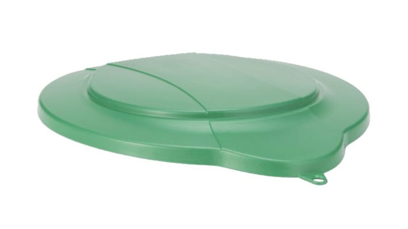 12L Polypropylene Green Bucket Lid No