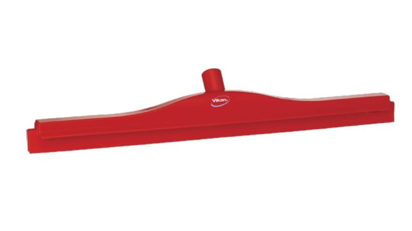 Vikan Red Squeegee, 110mm x 80mm x 600mm, for Food Preparation Surfaces