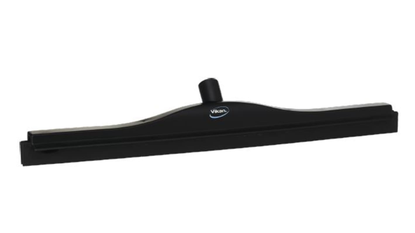Vikan Black Squeegee, 110mm x 80mm x 600mm, for Food Preparation Surfaces