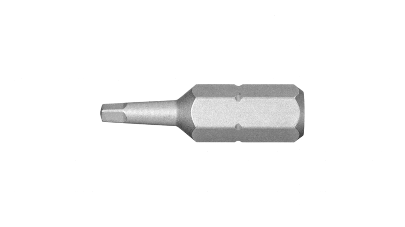 Facom Square Screwdriver Bit, 25.4 mm Tip