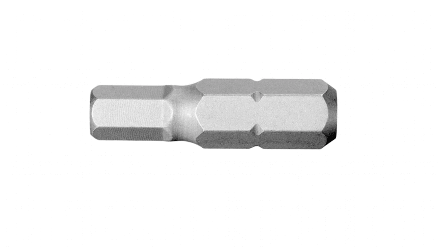 Facom Hexagon Screwdriver Bit, 6 mm Tip