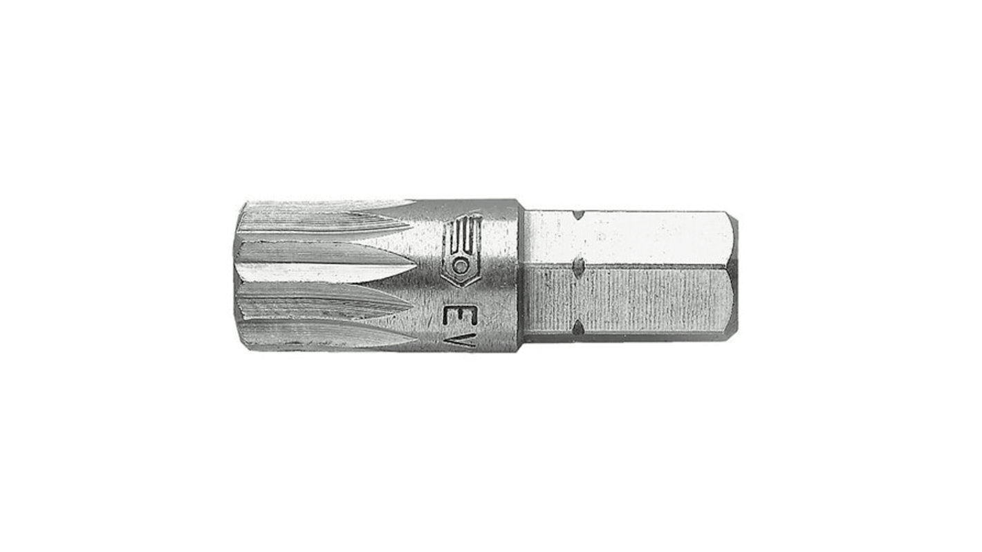 Facom M10 Vielzahn XZN Schraubbit, Biteinsatz, 25 mm