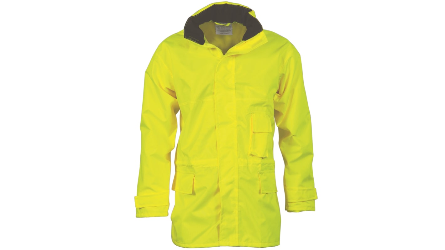 DNC 3873 Yellow Unisex Hi Vis Jacket, 5XL