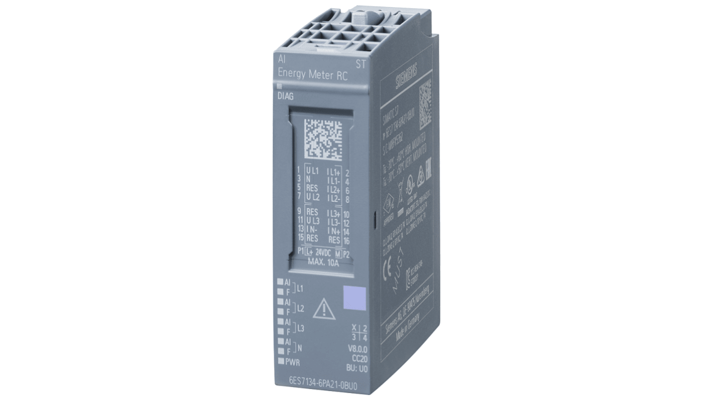 Modulo di ingresso analogico Siemens, serie SIMATIC ET 200 SP, per SIMATIC, Analogico