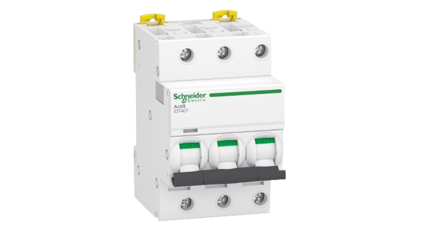 Interruttore magnetotermico Schneider Electric 3P 32A, Tipo D