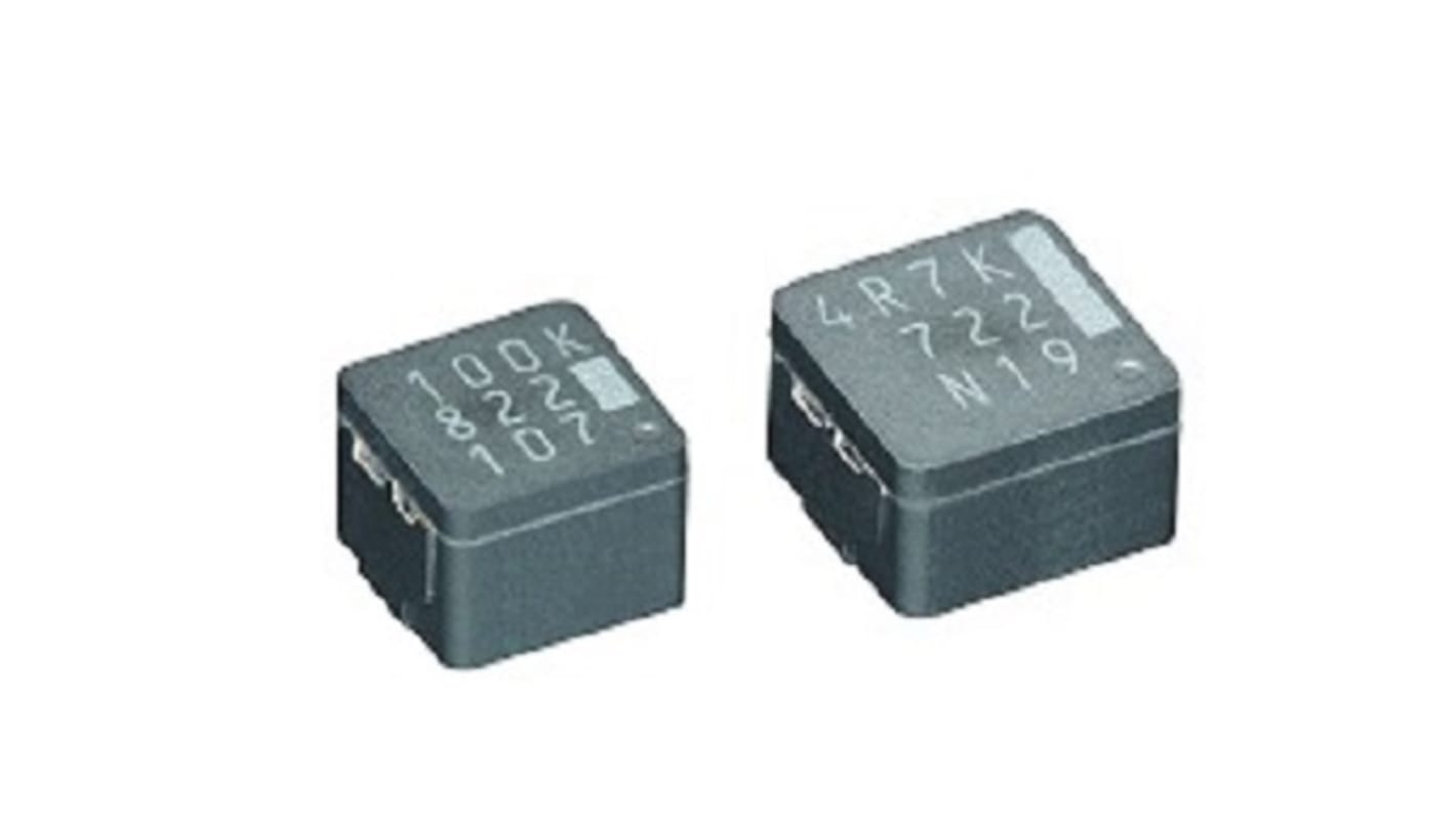 Panasonic, ETQP4M Shielded Wire-wound SMD Inductor with a Metal Composite Core, 3.3 μH ±20% 9.2A Idc