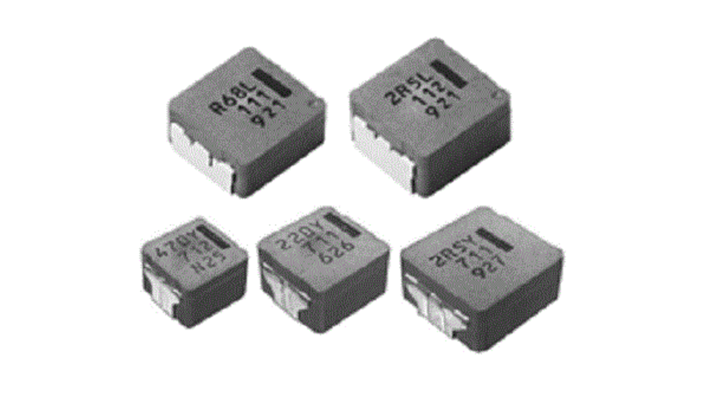 Panasonic, ETQP5M Shielded Wire-wound SMD Inductor with a Metal Composite Core, 15 μH ±20% 5.5A Idc