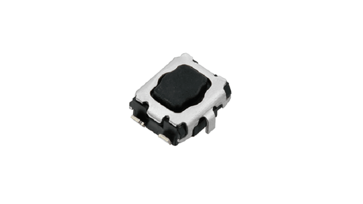 Panasonic White Push Plate Tactile Switch, SPST 20 mA Surface Mount