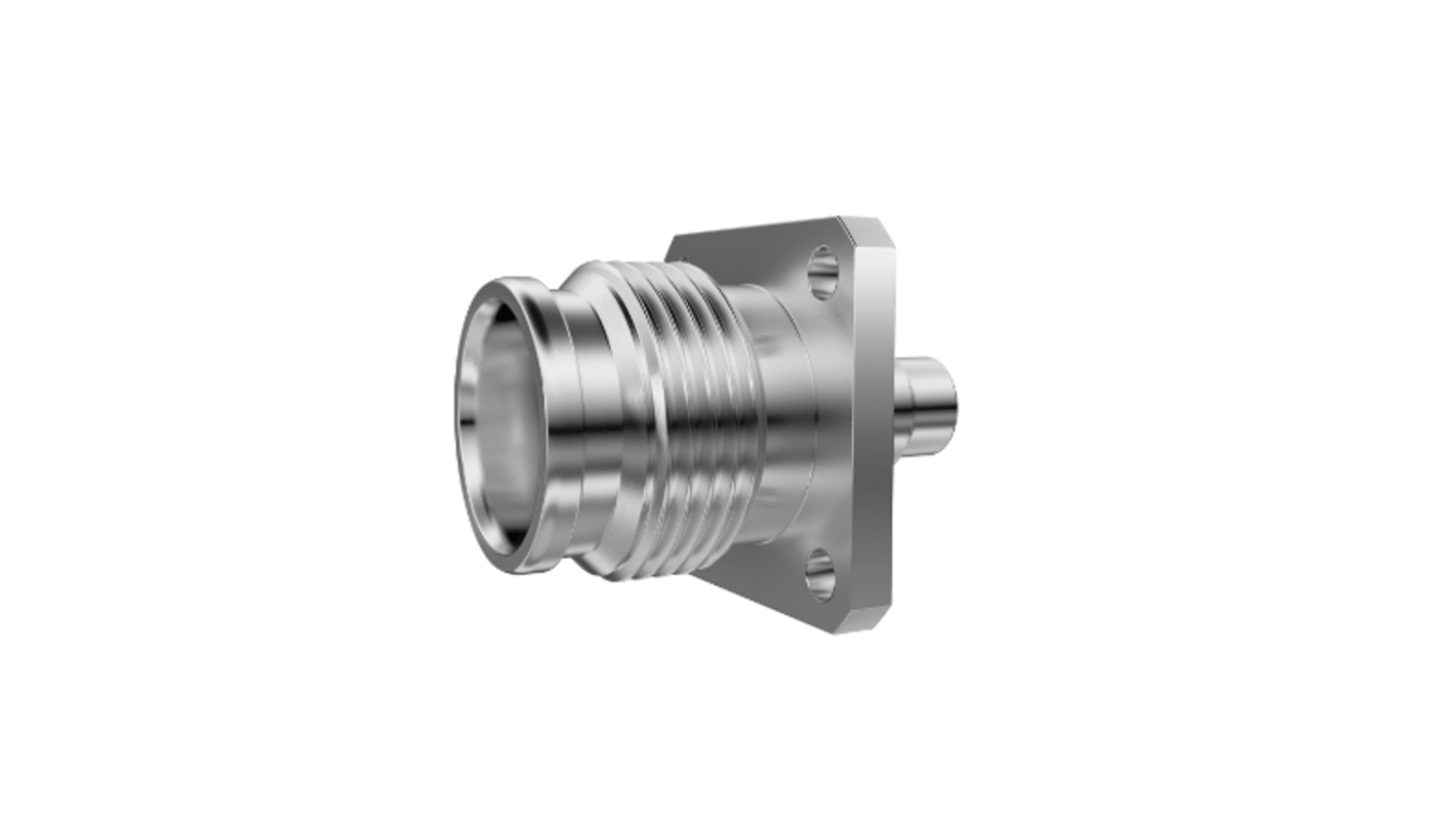 Telegartner 2.2-5 Series, Jack Panel Mount, 50Ω, Solder Termination, Straight Body