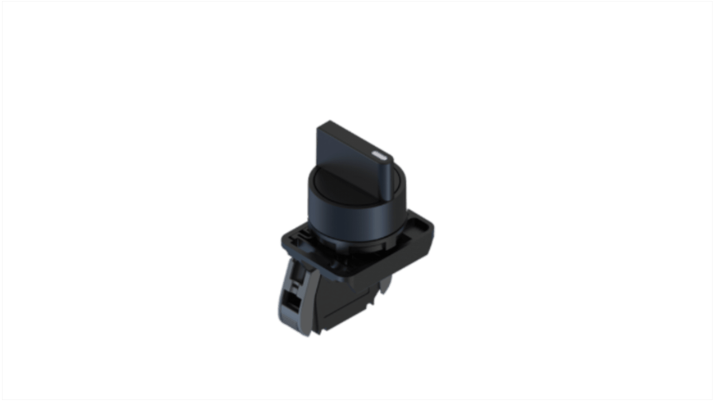 RS PRO IP20, IP65 Selector Switch, 1NO 2-Way