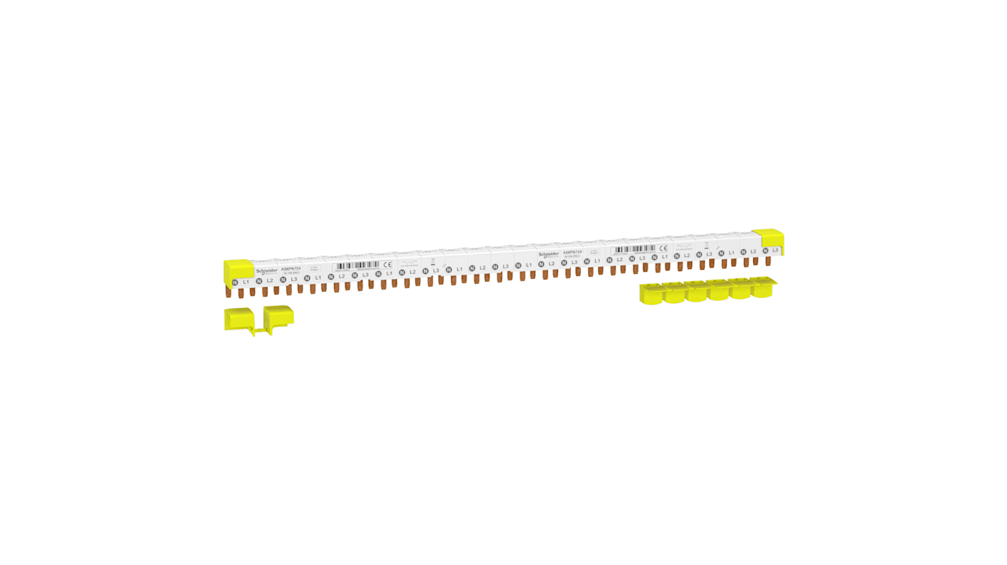 Schneider Electric Acti9 iDT40 Sammelschiene, 1 -phasig, 230 V, 400 V, 9mm Raster, Acti9 Reihe