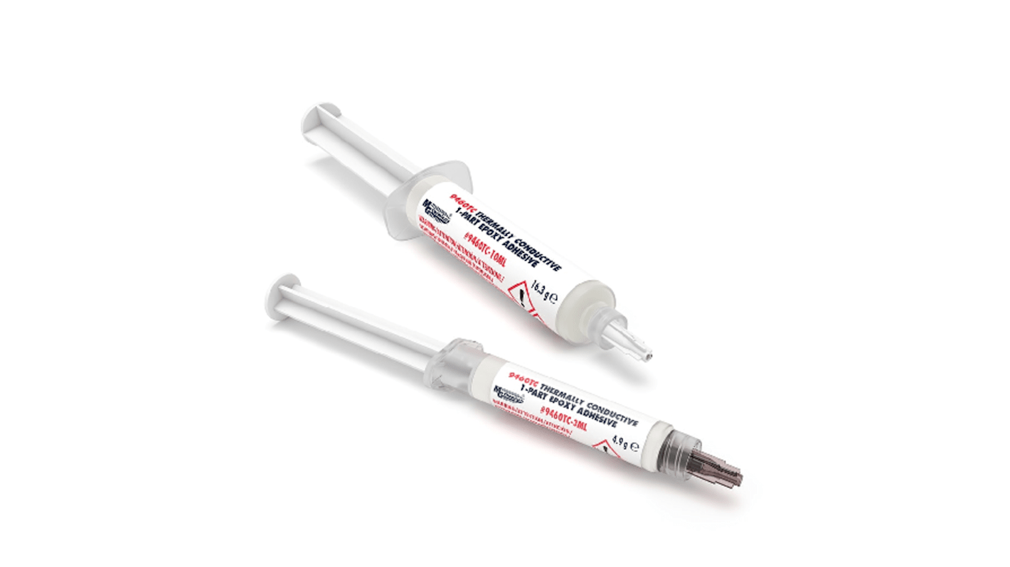 MG Chemicals Paste Syringe Super Glue for use with CPUs, Gluing Heat Sinks to LEDs, Heat Generating Components, 4.90 g