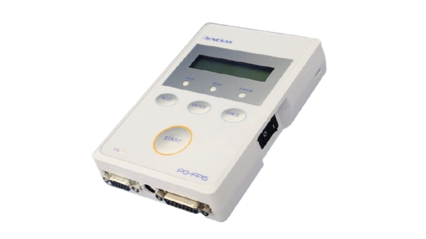 Renesas PG-FP6, Flash Memory Programmer for RA, RE, Renesas Synergy Series MCU, RH850, RL78, RX