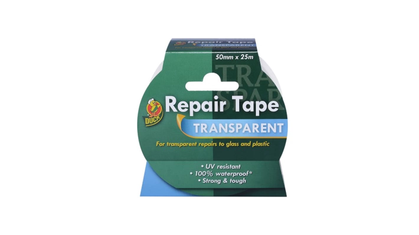 DUCK TAPE 260508 Transparent Self Amalgamating Tape 50mm x 25m