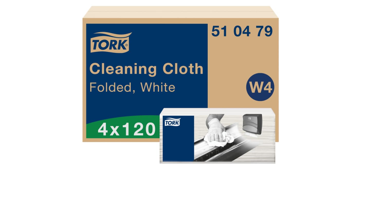 Chiffons Tork en Tissu non tissé, 41.5 x 35.5, x 240